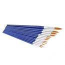 12pcs Paint Brushes Paint Sharp Size Assorted T7C3