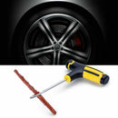Car Motorcycle  Tubeless Tyre Puncture Repair Kit Tools Tire Plug Set
