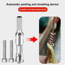 Wire Twisting Tool Manual For Power Drill Automatic Stripping Portable Doubling