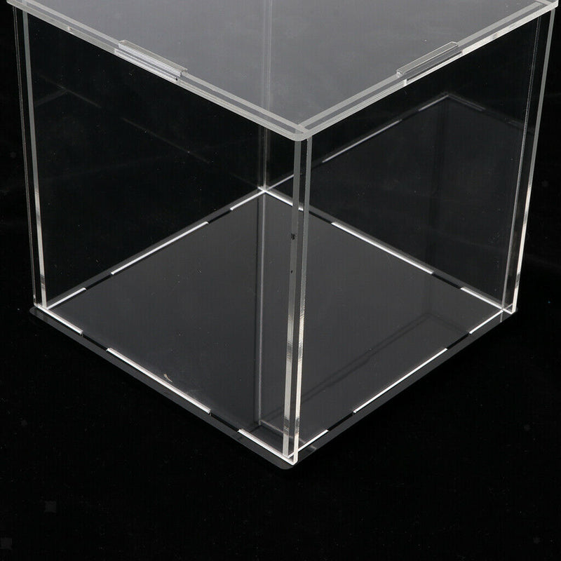 5.5 x 5.5 x 5.5 Inch Acrylic Display Case Anti-Dust Protection Display Box for