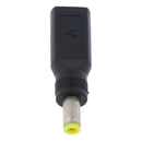 1pc USB 3.1 Type C USB-C Female to 5.5mm x 2.5mm Male DC Power Charging Adap 3C
