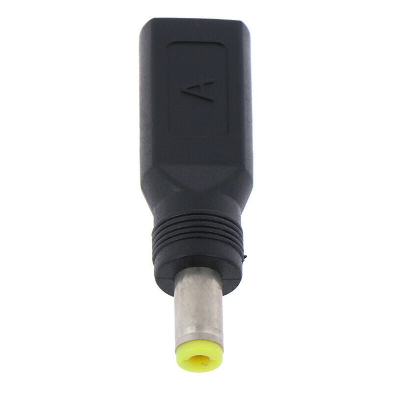 1pc USB 3.1 Type C USB-C Female to 5.5mm x 2.5mm Male DC Power Charging Adap 3C