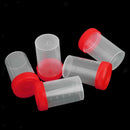 10Pcs 60ml Graduated Measuring Specimen Cup Sterile Container with Lid