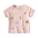 Turtle Patches Heat Transfers Stickers For Baby Cloth Tiger Animal Appliques %x