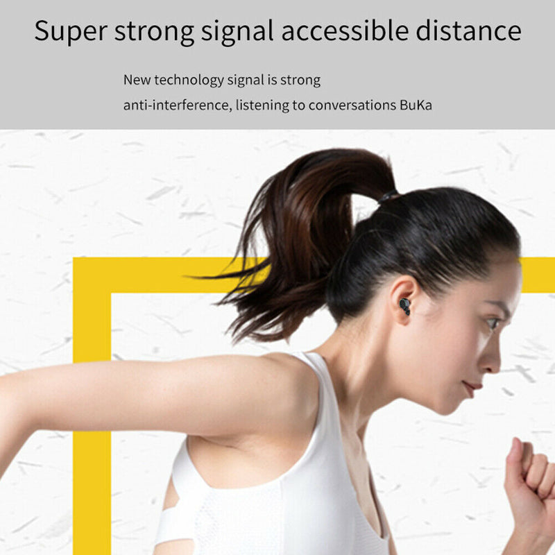 A7S TWS Wireless Bluetooth 5.0 Headset In-Ear Earbuds Mini Sport Earphone w/ Mic