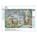 5D DIY Full Drill Diamond Painting Christmas Cross Stitch Embroidery Mosaic