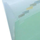 Accordion Expanding File Folder, 13-Pockets,A4 Size, Handle and Tabs, Buckl T4Y2