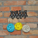 Cast Iron Dog Door Key Hook Pastoral European Retro Wall Hanging Coat Creat W9Q7
