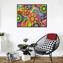 5D DIY Full Drill Diamond Painting Colorful Flowers Cross Stitch Embroidery