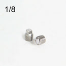 4x 1/8 in Pipe Boat Marine Stainless Replacement Transom Garboard Drain  LOB