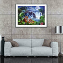 5D DIY Full Drill Diamond Painting Tiger Embroidery Mosaic Kit Wall Decor