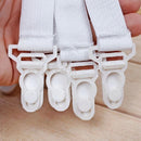 4pcs/Set Fitted Bed Sheet Holder Grip Mattress Gripper Clip Fastener S .Z BSES