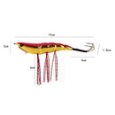 Soft foot Hook Wood Shrimp Lures Fishing Tackle Octopus Bait Squid Hook Hot