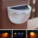 Waterproof 2 Mode 2 LED Solar Wall Lamp Fence Yard Light for Outdoor Decor