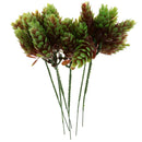 Pack 6 Creative Artificial Pine Nuts Plant Home Wedding Garden Decor B