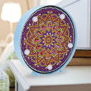 Mandala DIY Special Shape Full Drill Diamond Painting LED Light Night Lamps