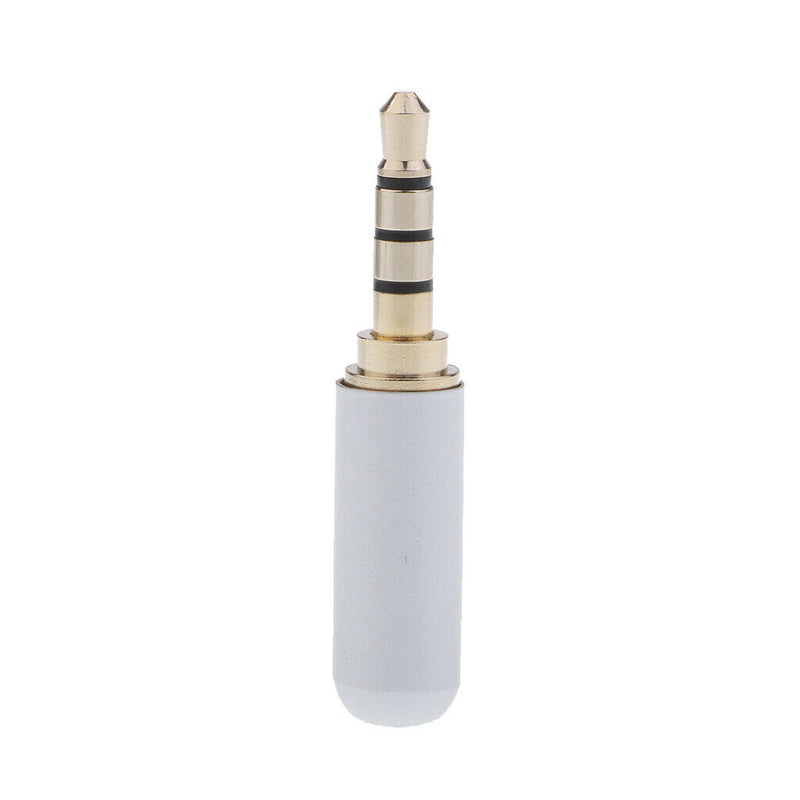 8 Sets 4 Pole 3.5mm 1/8" Male Repair Headphone Jack Plug