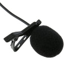 2 Pack Lavalier Lapel Microphone with Clip 3 Pin XLR Clip On, for Online Classes