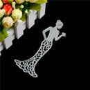 Elegant Lady Cutting Dies Scrapbooking Metal Embossing Photo Album Decor Fold BX