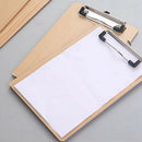 A4 Size Wooden Clipboard Clip Board Office School Stationery With Hanging H W6O3