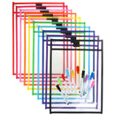 Transparent Dry Brush Bag Can Be Reused With PVC PET Writing Dry Wipe Bag Ran Gw