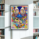 5D DIY Full Drill Diamond Painting Owl Embroidery Mosaic Kit Bedroom Decor
