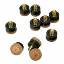 5x Replacement 10mm Pool Billiard Cue Stick Ferrules Screw-On Tips Q9V5 E3I R5M1