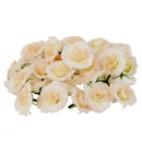 50Pcs Artificial Silk Rose Flower Heads Bulk Bride Wedding Party Decor Pink