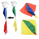 Kids Colour Changing Scarf Cloth Magic Trick Advanced Magician Kit Parlor Nice
