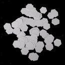 200Pcs Hexagon Blank Paper Quilting Template English Paper Patchwork Crafts