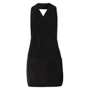 Pro V-Neck 3pockets Hairdressing Wraps Barber Aprons Hair Styling Tools SN9F