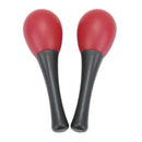 2Pcs Plastic Maraca Rattle Shaker Handle Percussion Musical Instrument Baby-Toys