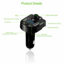 Bluetooth Car Kit FM-Transmitter Radio MP3 Player USB Wireless Handsfree Ch L2I8