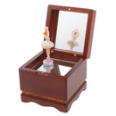 Classic Wooden Wind up Dancing Ballerina Music Box Kids Collectible Gift