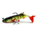 4pcs Arrive 8cm 14g Soft Bait Lead Head Sea Fish Lures Fishing Tackle Sharp