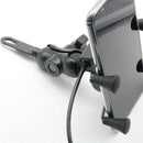 Motorcycle 2 In 1 360 Degree Adjustable Phone Holder Universal Rotary Phone