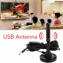 Portable Size 25DB 1080P Antena Digital HDTV Antenna Indoor Signal Flat TV  C3B2