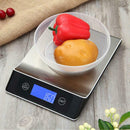 15kg/1g Stainless Steel Electronic LCD Digital Scale Kitchen Weighting Tool A
