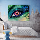 5D DIY Diamond Painting Green Eye Rhinestone Kit Full Round Home Wall Art