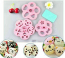 Cute DIY Sushi Onigiri Rice Ball Press Mold Kitchen Bento Accessories 4PCS/Set !