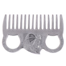 1PC Horse Comb Aluminum Alloy Horse Cleaning Tool Comb Mane Tail Pulling Co&+