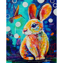 Full Drill Rhinestone Picture DIY Color Animals Diamond Painting (LG709)