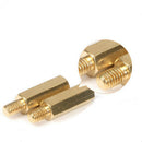 180pcs M2.5 Single/Double Pass Hex Copper Column Screw Nut Assorted Set Box