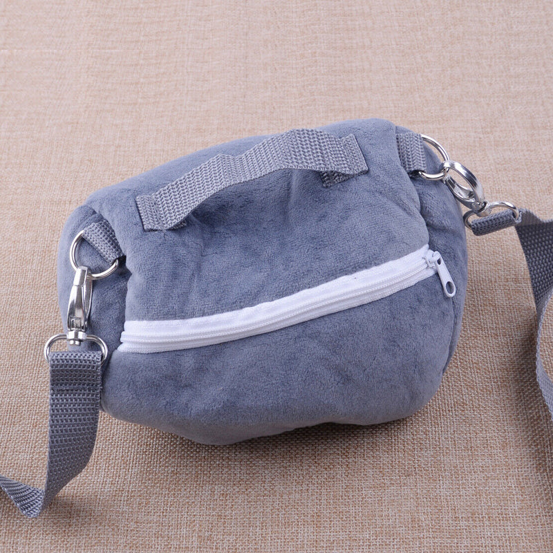 Portable Small Animal Carrier Travel Warm Bag Pet Hamster Guinea Pig Pouch Bed