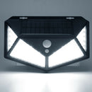 180 LED Solar Light Outdoor PIR Motion Sensor Lamp for Wall Street Garden