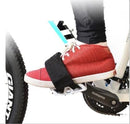 Black Pedal Straps FIXED GEAR FIXIE BMX or PLAT FORM PEDALS Bicycle Bike