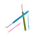 4pcs Needle and Hook Crochet Hook Set For Knifty Knitter & Knitting Loom HookP&T