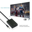 1080P HDMI Male to VGA Female Video Cable Cord Converter Adapter For PC HDTV TV