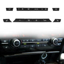 1X(12Pcs Car Auto Air Conditional Button Key Caps A/C Heater Switch Kit Car