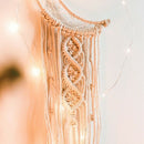 Bohemian Chic Macrame Wall Hanging Tapestry Moon Dreamcatcher Wall Decor Bo